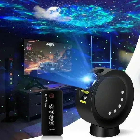 NWT: LED Sky Projector Light, Galaxy Lighting - Picture 1 of 8